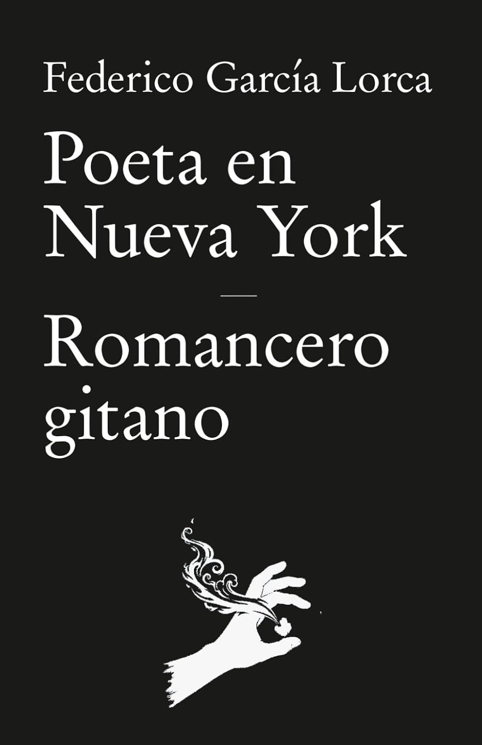 Portada de Poeta en Nueva York y Romancero Gitano - Federico García Lorca
